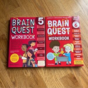 Brain Quest Workbooks Grades 5 & 6 *NEW
